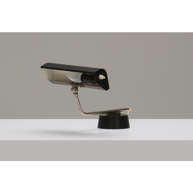 Metal Vintage Piano Lamp by J. J. M. Hoogervorst for Anvia, 1950s For Sale - Image 7 of 11