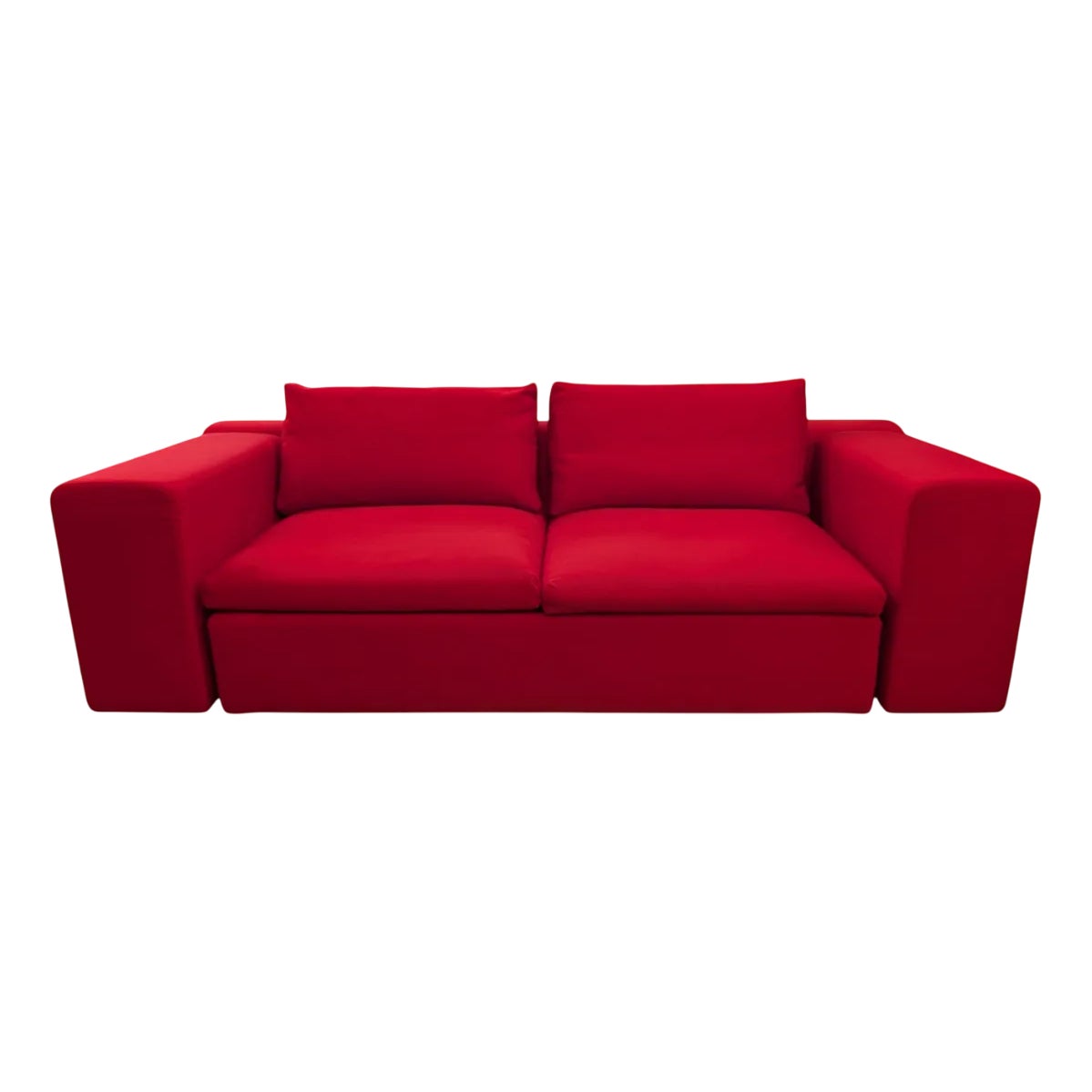 Springfield 2-Seater Sofa in Red Fabric by Patricia Urquiola for Moroso ...
