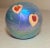 Vintage Hand Blown Vandermark Studio Aurene Iridescent Art Glass Paperweight For Sale In New York - Image 6 of 10