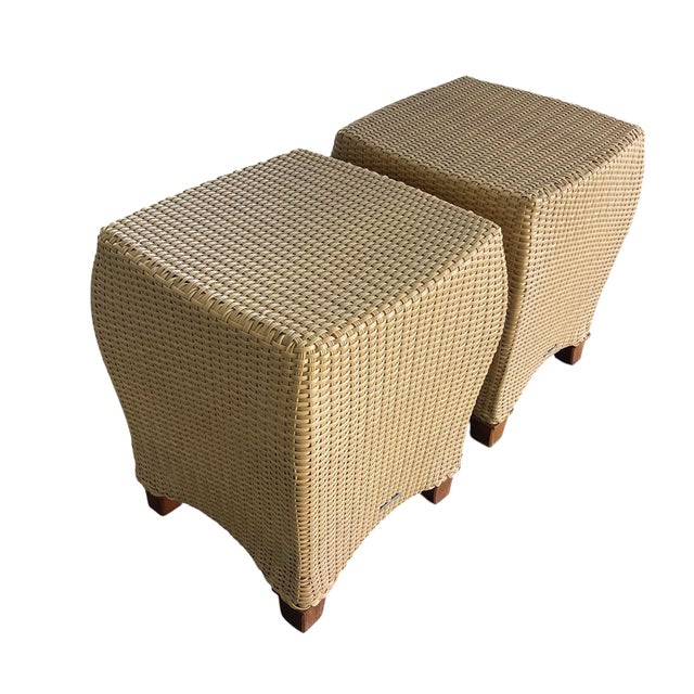 Richard Frinier Brown Jordan Fusion Side Tables, a Pair For Sale - Image 4 of 10