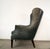 Mid-Century Modern Style Butterfly Leather Wingback Chair For Sale In Los Angeles - Image 6 of 12