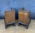 Brown Art Deco Walnut Nightstands, 1930s, Set of 2 For Sale - Image 8 of 11