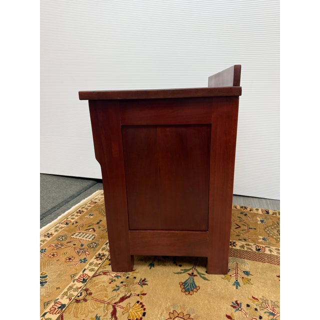 Wood Stuart Davis Nauvoo Bedroom Collection Nightstands, Pair For Sale - Image 7 of 12