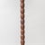 Brown 1940s French Bobbin Wood Floor Lamp For Sale - Image 8 of 11