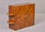 French Art Deco Burl Walnut Cabinet With Shelf Display For Sale - Image 11 of 13