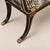 Neoclassical 1970s Maison Jansen–Style Neoclassical Ebonized and Gilt Window Settee in Castel Baobab Fabric For Sale - Image 3 of 9