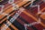 1960s Tribal Orange Striped Wool Handmade Kilim Rug For Sale - Image 12 of 13