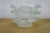 Antique Frosted Satin Glass Rose Flower Chandelier Lamp Shades 4" - Set of 2 For Sale - Image 4 of 9