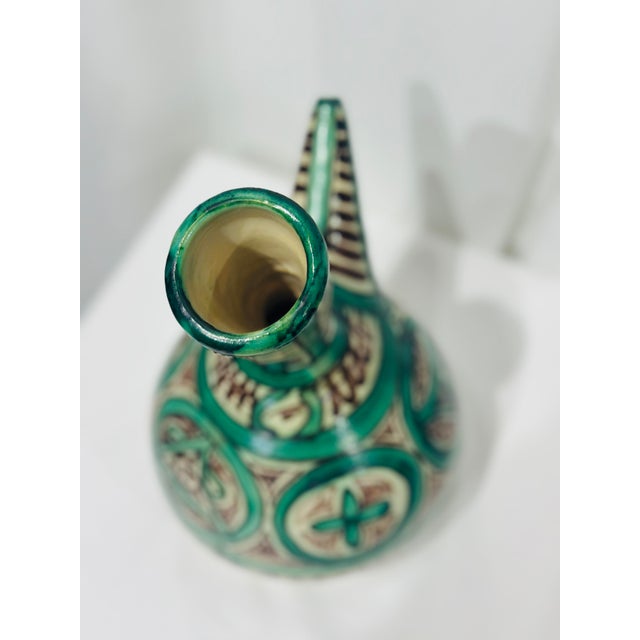 Spanish Vintage Domingo Punter Spanish Botijo Jug C. 1970s For Sale - Image 3 of 7