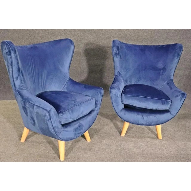 Mid-Century Modern Mid 20th Century Mid-Century Style Armchairs - 2 Pieces For Sale - Image 3 of 9
