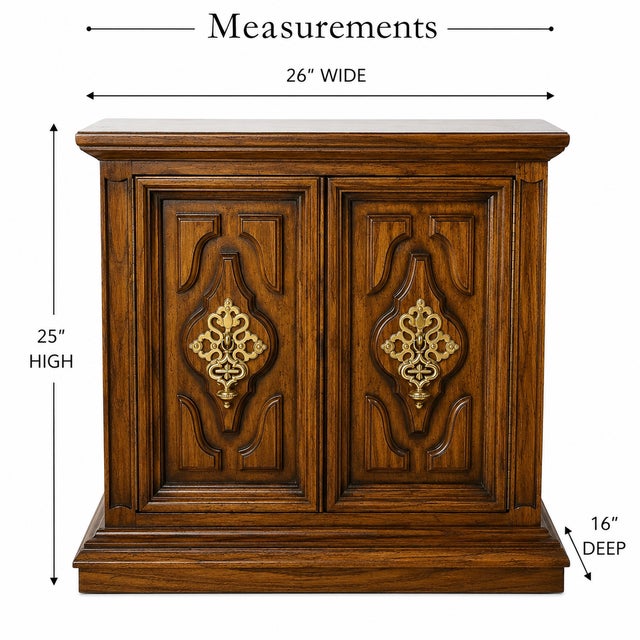 Wood Unique Furniture Bolero II Collection 2817 | Walnut (Sandia) Finish Nightstands | Pair For Sale - Image 7 of 7