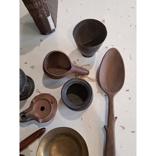 Antique Indian Utensils For Sale In Miami - Image 6 of 8