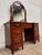 This is a gorgeous vintage Davis Cabinet Co. Lillian Russell Collection Victorian style solid walnut vanity or partner...