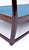 Blue Chippendale Mahogany Daybed With Custom Upholstery, 20th Century For Sale - Image 8 of 14