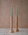 These gorgeous Maple Candle Holders are each hand turned in a small wood shop in Pennsylvania. Reminiscent of Mid-Century...