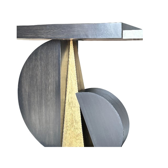 Picasso Credenza – One-of-a-Kind Sculptural Wood Credenza For Sale - Image 4 of 6