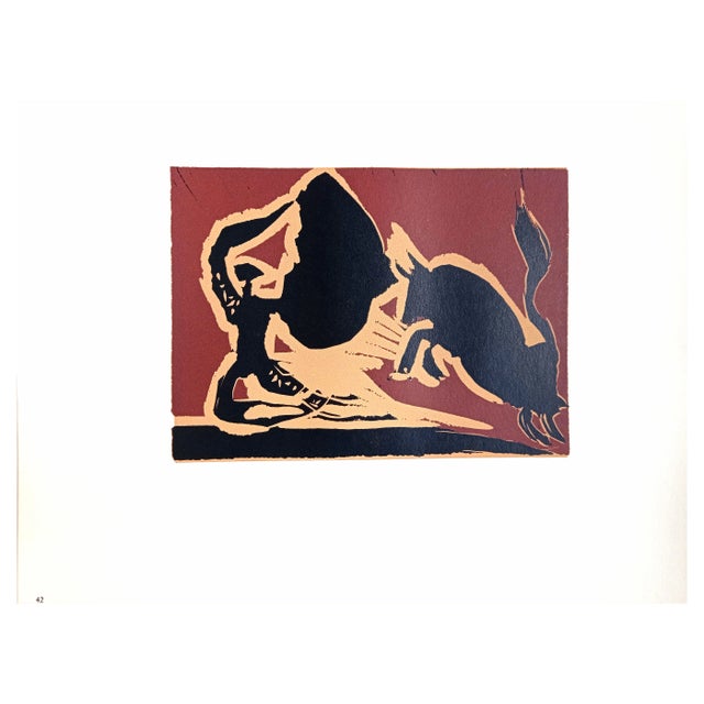 Pablo Picasso, Farol, Original Linocut, 1962 For Sale