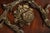 Brown Theodore Alexander 2 Tier Rams Head Demilune Console For Sale - Image 8 of 18