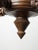 French Brutalist Carved Wood Chandelier by Charles Dudouyt, 1940s For Sale - Image 13 of 15