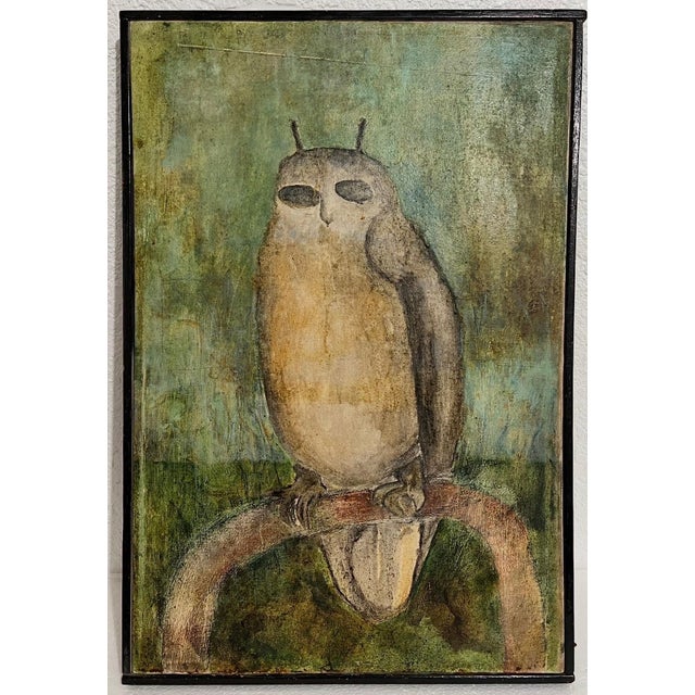 Roberto Obregon, Latin American Oil Painting Roberto Obregon Colombian Venezuelan Master, 1964 For Sale - Image 9 of 14