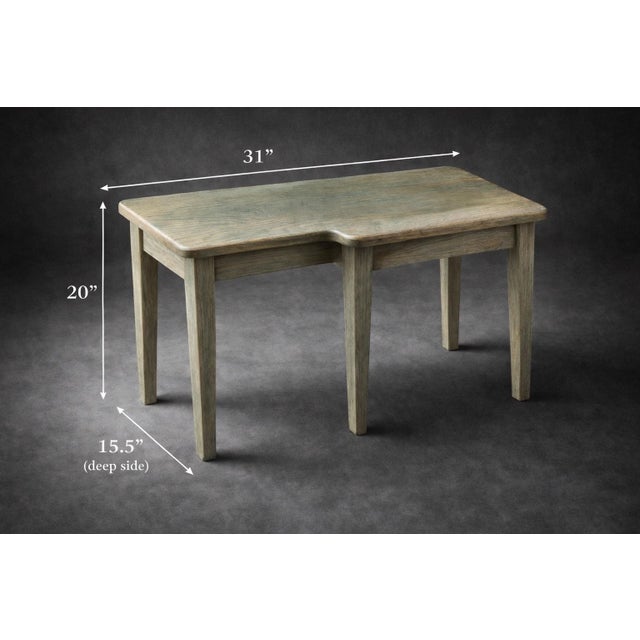 Part of our Coastal Breeze Collection, this sculptural five-leg side table features a weathered bluish-green patina and a...