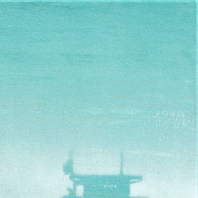 2020s Seafoam Summer - Original Coastal Beach Landscape Acrylic Painting on Canvas For Sale - Image 5 of 9