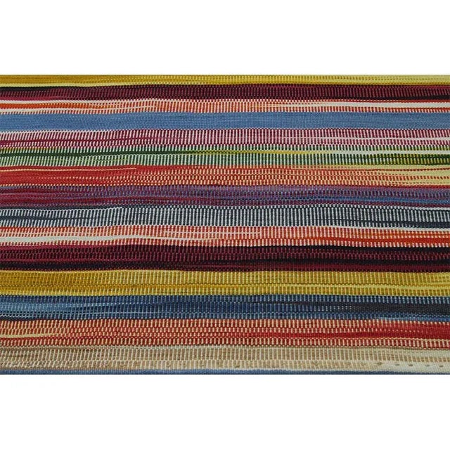 Handwoven Swedish Style Area Rug 2'5"×3'9" For Sale - Image 4 of 7