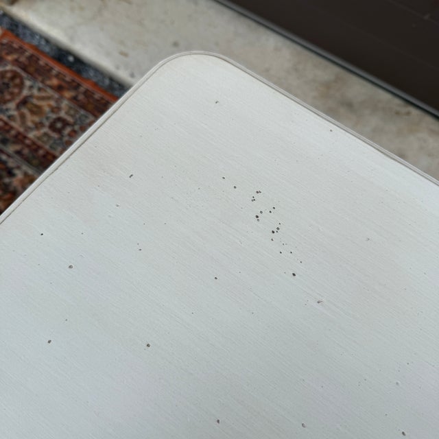 Cream 2000s Ethan Allen Maison Collection French Country 2 Drawer Nightstand (37-5416 Gardenia) For Sale - Image 8 of 14