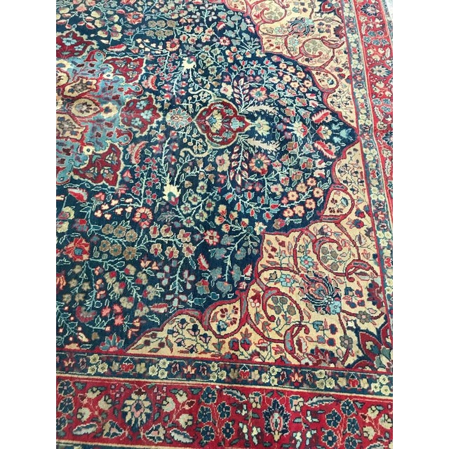 Large Vintage Tabriz Rug, 1890s For Sale - Image 3 of 15