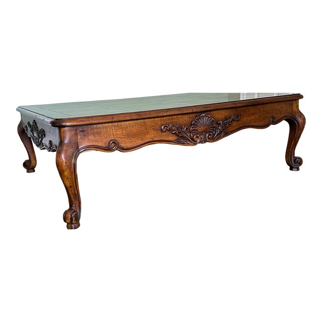 Henredon Wooden Coffee Table Chairish