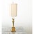 Early 20th Century Early 20th Century French Vintage Empire Brass Double Arm Table Lamp For Sale - Image 5 of 9