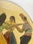 Yellow Ceramic Dish with Dancers Decoration, France, 1960s For Sale - Image 8 of 13