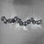 Modern Modern Forms Riddle 13 - Light Led Pendant For Sale - Image 3 of 4