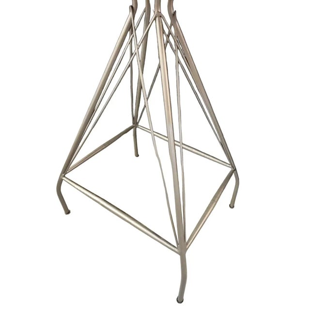 1970s Industrial Bar Cabinet on Metal Stand For Sale In Los Angeles - Image 6 of 8