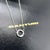 2020s Canturi 18ct White Gold Regina Necklace 0.25ct 6.2g For Sale - Image 5 of 8