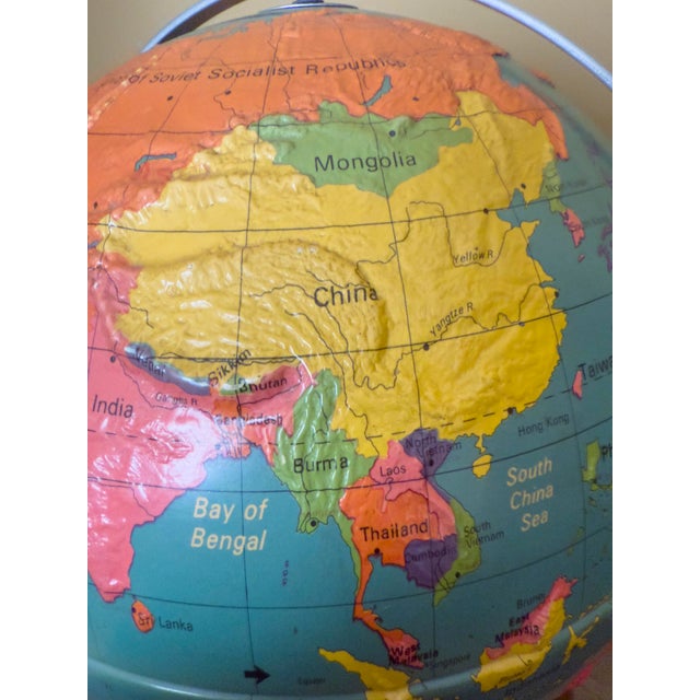 Vintage Nystrom 12” Readiness Globe, Circa 1980s For Sale - Image 11 of 16