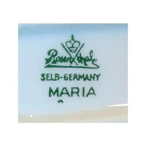 Mid 20th Century Vintage Porcelain Rosenthal Salt & Pepper Dish For Sale - Image 5 of 5