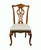 Chippendale Broyhill Furniture Solid Cherry Traditional Georgian Style Dining Side Chair 7940-87/86 For Sale - Image 3 of 10