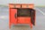 Wood 1950's Mid Century Chinoise Style Red Cabinet For Sale - Image 7 of 13