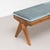 Civil Bench in Wood and Woven Viennese Cane with Cushion by P. Jeanneret for Cassina For Sale - Image 6 of 17