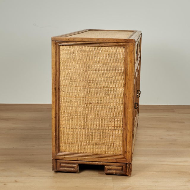 Vintage Asian Modern Credenza or Buffet by Drexel For Sale - Image 14 of 15