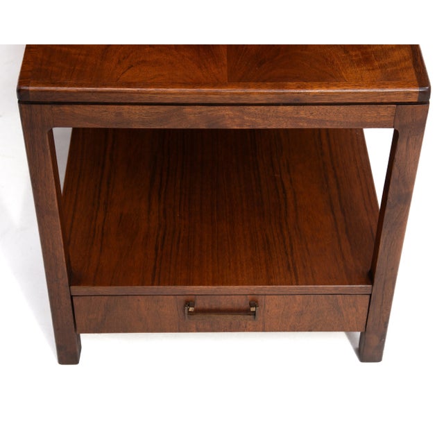 Jack Cartwright Founders Furniture Night Stand End Table Single Drawer Mid-Century For Sale - Image 9 of 11