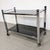 Vintage Chrome and Smoked Glass Trolley, 1970 For Sale - Image 3 of 7