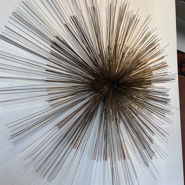 1970’s Curtis Jeré Urchin Sculpture. This was purchased from the original owners who had it over a limestone fireplace for...