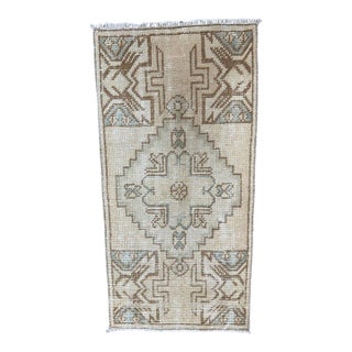 Turkish Yastik Rug 1'5" x 2'11" For Sale