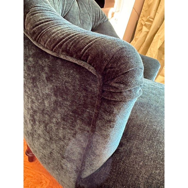 2010s Emerald Green Chaise Longue For Sale - Image 5 of 9