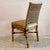 Vintage Coastal Style Rattan & Rawhide Dining Chairs by Palecek - Set of 4 For Sale In Miami - Image 6 of 17