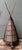 Mid-Century Modern Vintage Japanese Woven Reed Lamp For Sale - Image 3 of 18
