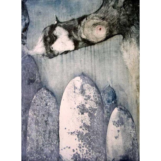 Rafal Strent, A Young Unicorn, Etching on Paper, 1996 For Sale - Image 10 of 10