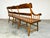 19th Century American Windsor Bench, Pine & Poplar, Heirloom Quality For Sale - Image 9 of 11